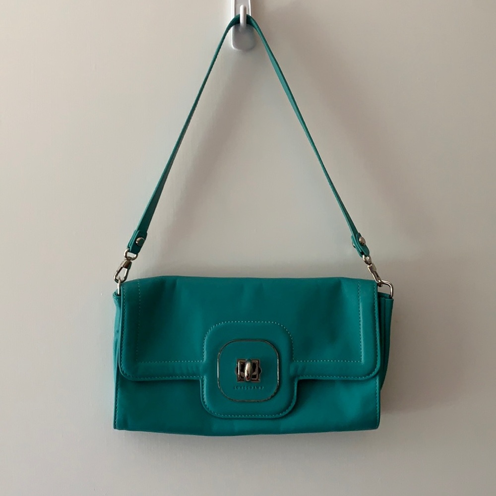 Turquoise LONGCHAMP Gatsby purse